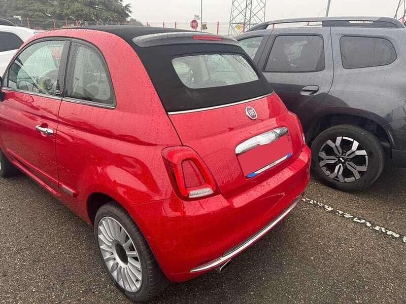 Usata Fiat 500C Collezione 69 CV (50 kW) 2018 Arancione Cabrio