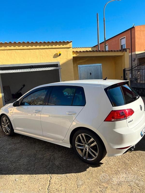 Usata VW Golf VII 150 CV (110 kW) 2016 Bianco Berlina