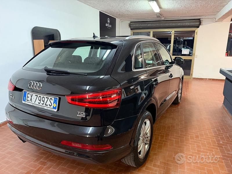 Usata Audi Q3 S-Line 150 CV (110 kW) 2015 Nero SUV