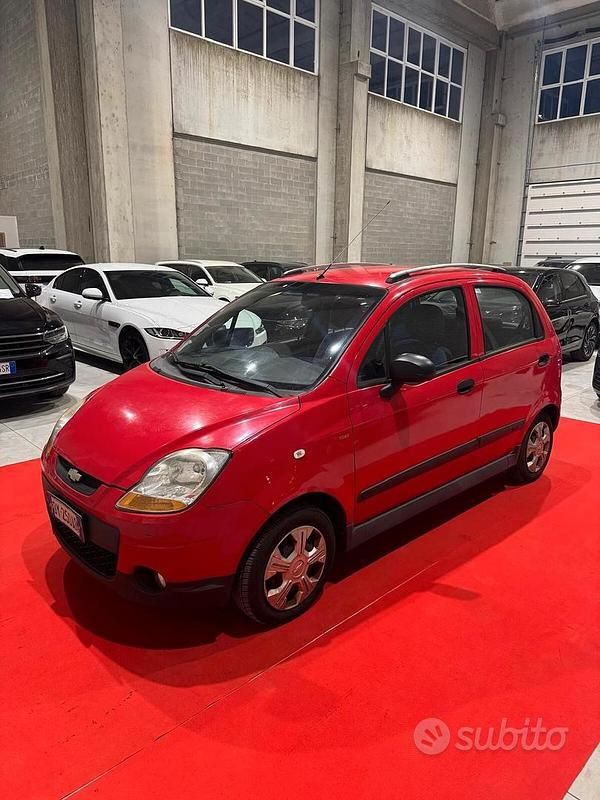 Usata Chevrolet Matiz SE 51 CV (37 kW) 2009 Rosso Utilitaria