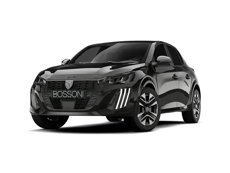 Nuova Peugeot 208 Style 100 CV (73 kW) 2026 Nero Utilitaria