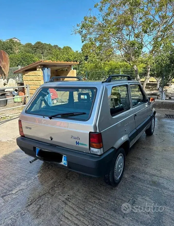 Usata Fiat Panda 54 CV (39 kW) 2002 Grigio Utilitaria