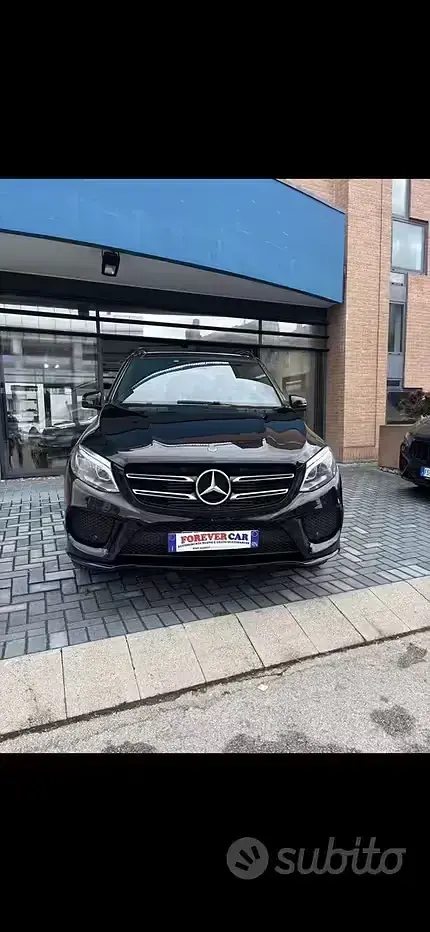 Usata Mercedes GLE250 204 CV (150 kW) 2018 Nero SUV