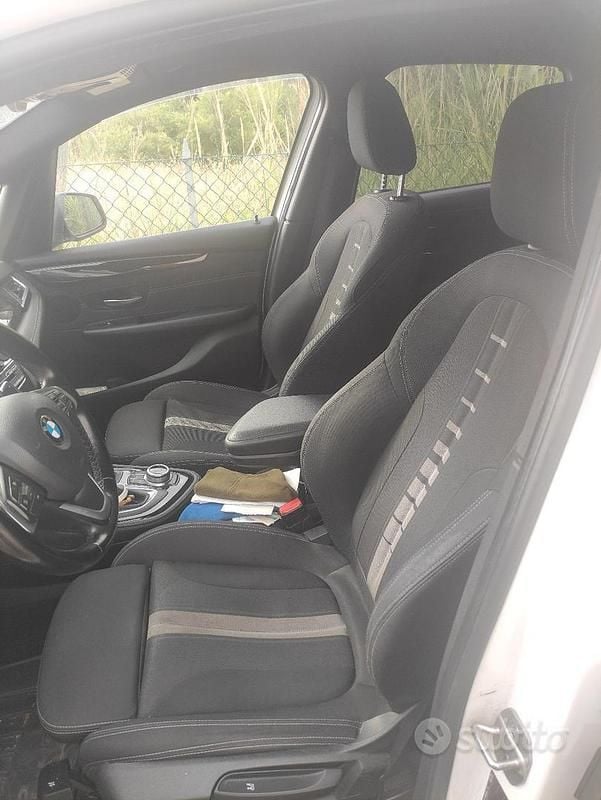 Usata BMW 218 Active Tourer Efficient Dynamics 2017 Bianco Monovolume