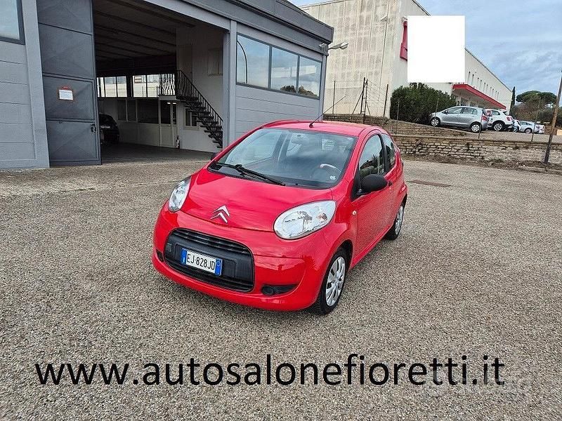 Usata Citroën C1 Attraction 68 CV (50 kW) 2011 Rosso Utilitaria