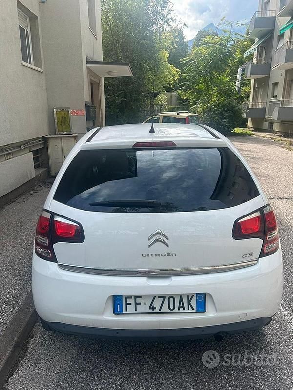 Usata Citroën C3 80 CV (58 kW) 2016 Bianco Berlina