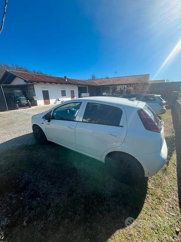 Usata Fiat Punto 69 CV (50 kW) 2018 Bianco Utilitaria