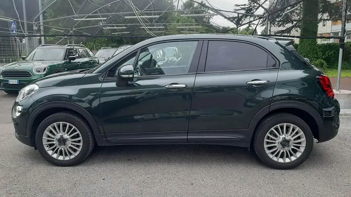 Usata Fiat 500X Connect 150 CV (110 kW) 2022 Verde SUV