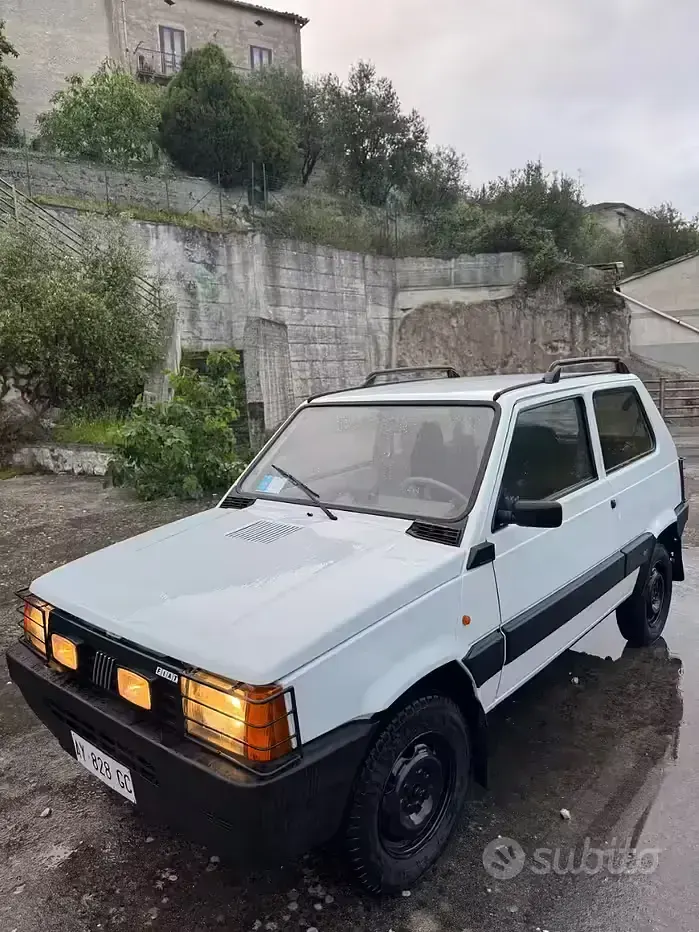 Usata Fiat Panda 4x4 54 CV (39 kW) 1998 Bianco Utilitaria