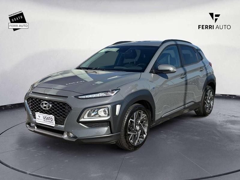 Grigio scuro Usata 2020 Hyundai Kona SUV | 13.900 € (Buon prezzo) - Immagine 1/4