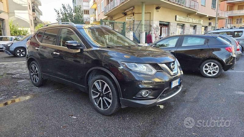 Usata Nissan X-Trail N-TEC 150 CV (110 kW) 2013 Nero SUV