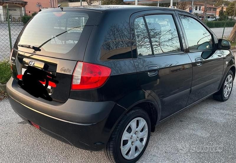 Usata Hyundai Getz 66 CV (48 kW) 2008 Nero Utilitaria