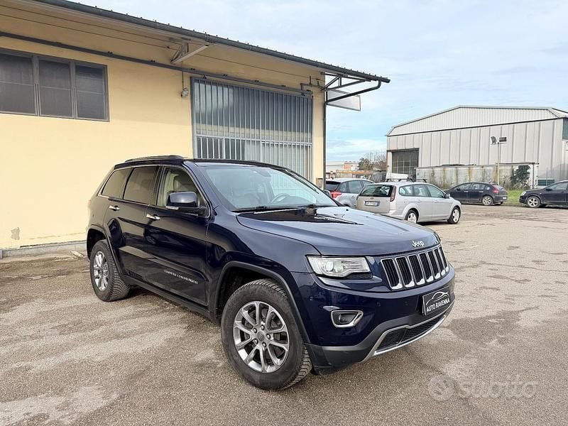 Usata Jeep Grand Cherokee Overland 250 CV (183 kW) 2016 Blu SUV