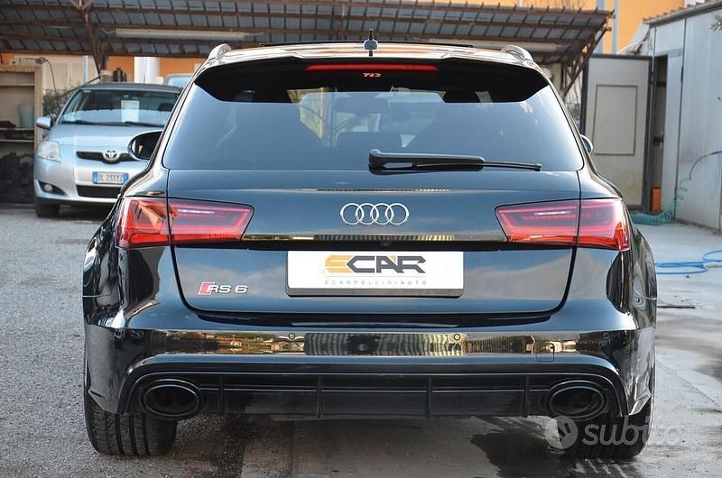 Usata Audi RS6 Comfort 560 CV (411 kW) 2015 Nero Station wagon