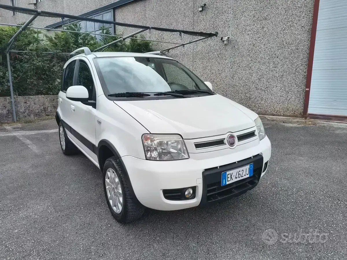 Usata Fiat Panda 4x4 Climbing 69 CV (50 kW) 2011 Bianco Utilitaria