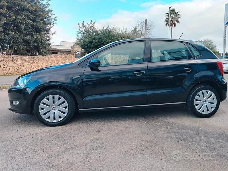 Usata VW Polo Comfortline 75 CV (55 kW) 2012 Nero Utilitaria