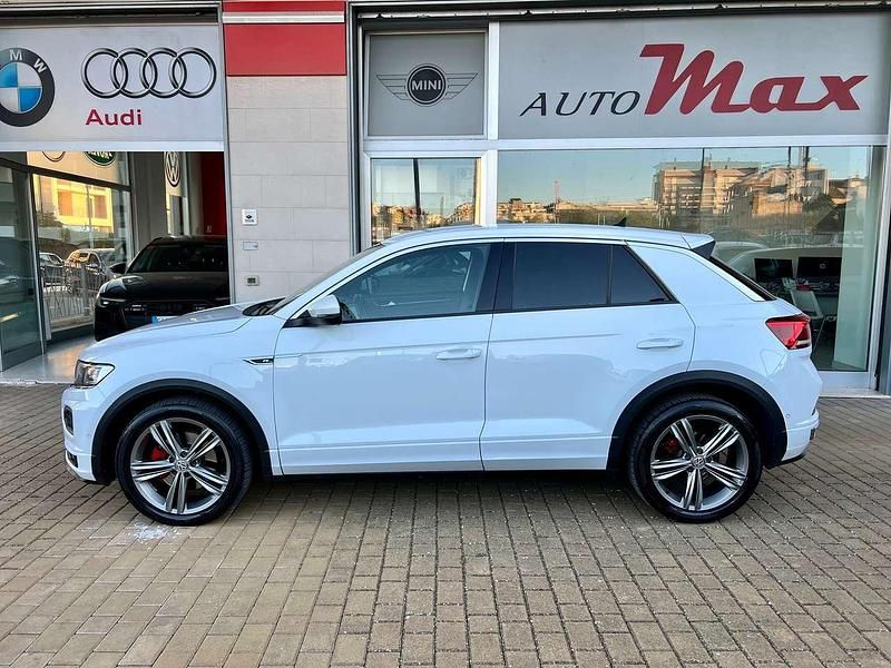 Usata VW T-Roc R-line 150 CV (110 kW) 2019 Bianco met. SUV