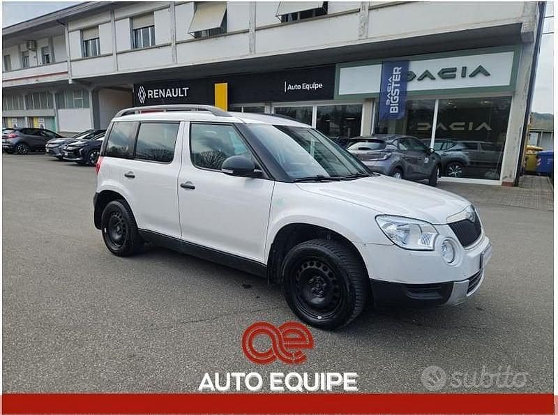 Usata Skoda Yeti GreenLine 105 CV (77 kW) 2011 Bianco SUV