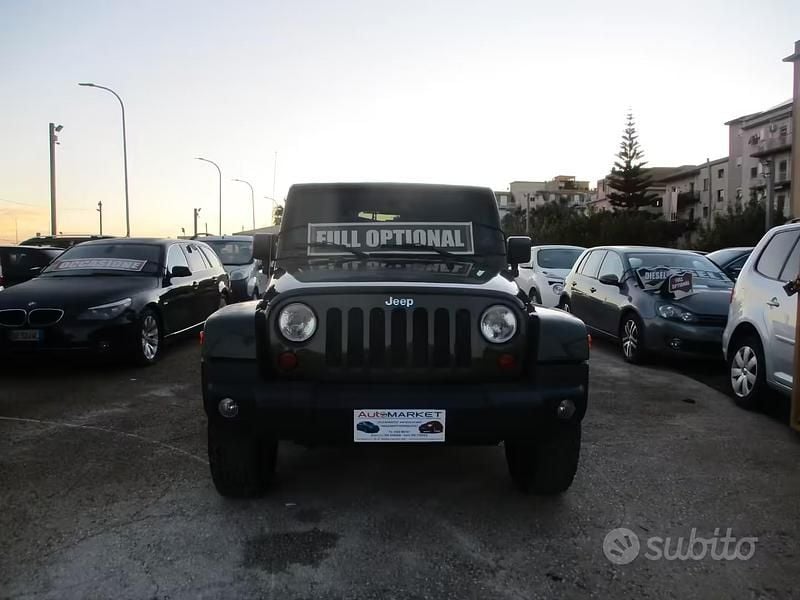 Occasion Jeep Wrangler Sahara 177 PK (130 kW) 2008 Groen SUV