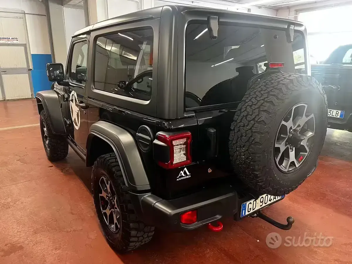 Usata Jeep Wrangler Rubicon 272 CV (200 kW) 2020 Nero SUV