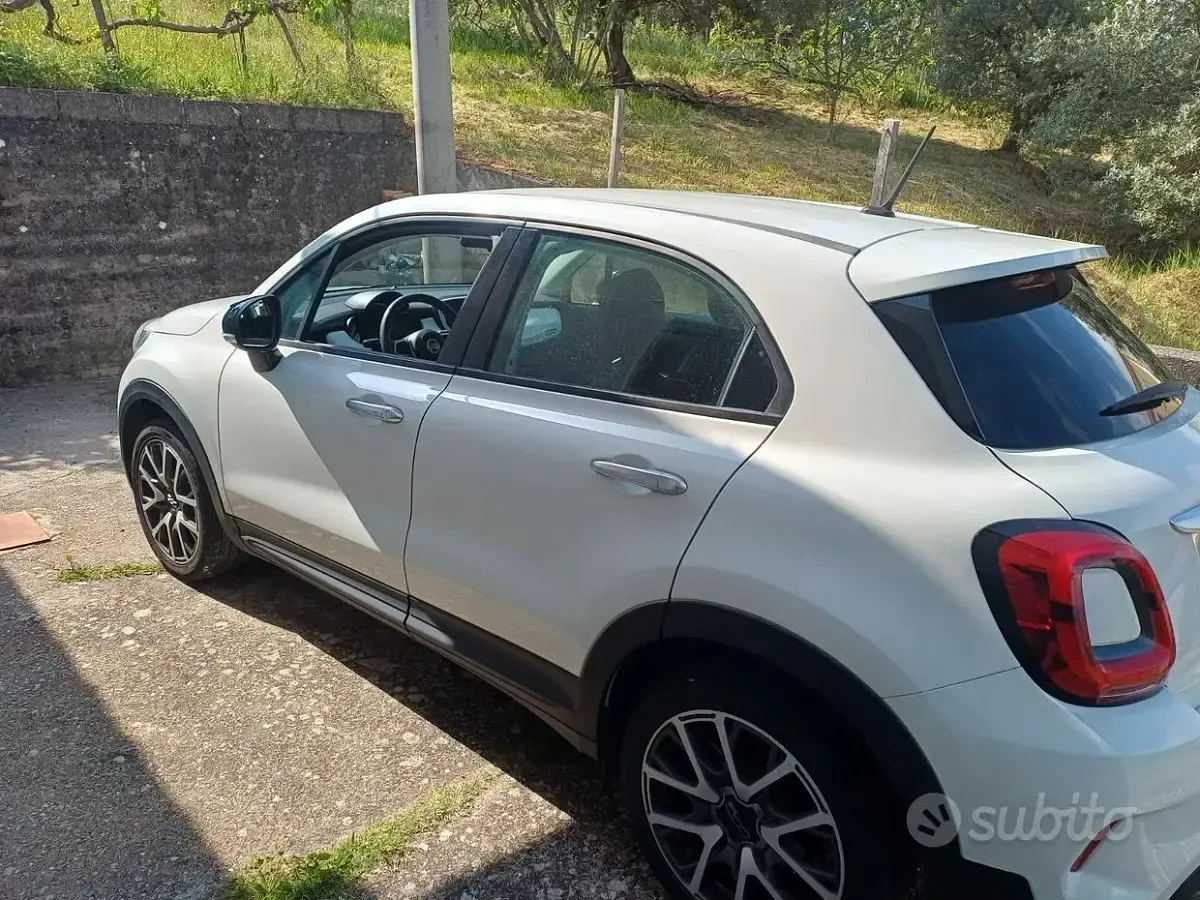 Usata Fiat 500X Cross 95 CV (69 kW) 2019 Bianco SUV