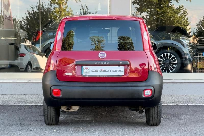 Usata Fiat Panda 75 CV (55 kW) 2015 Rosso Furgone