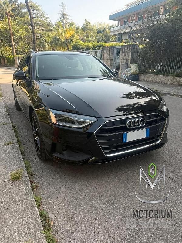 Usata Audi A4 Advanced Plus 136 CV (100 kW) 2020 Nero Station wagon