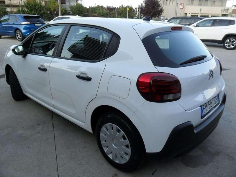 Usata Citroën C3 Live 75 CV (55 kW) 2018 Bianco Utilitaria
