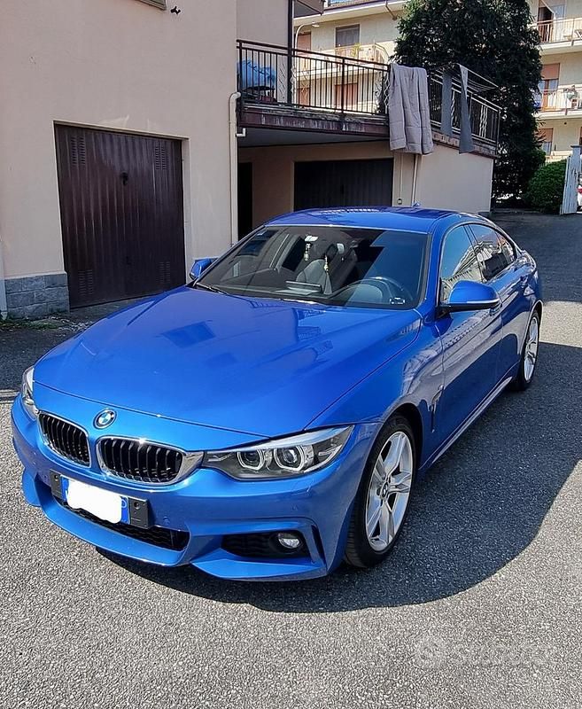 Usata BMW 420 M Sport 190 CV (139 kW) 2017 Blu Coupé