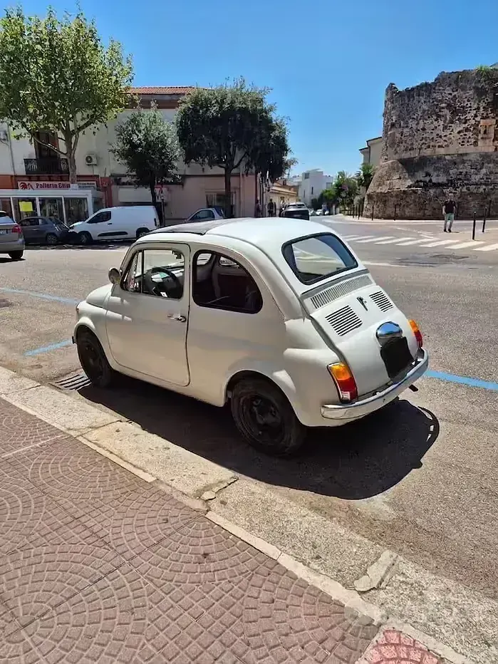 Usata Fiat 500 1970 Bianco Utilitaria