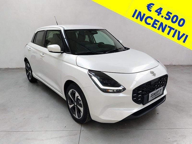 Nuova Suzuki Swift 83 CV (61 kW) 2025 Bianco Utilitaria