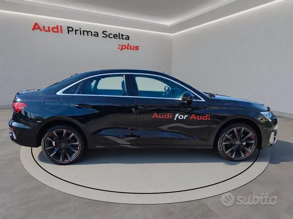 Usata Audi A3 Advanced 150 CV (110 kW) 2024 Nero Berlina
