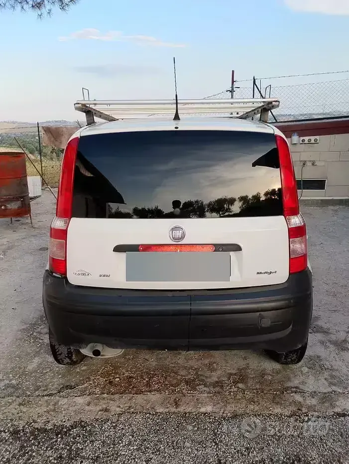 Usata Fiat Panda 69 CV (50 kW) 2008 Bianco Utilitaria