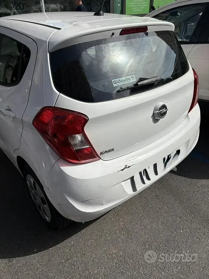 Usata Opel Karl 75 CV (55 kW) 2016 Bianco Utilitaria