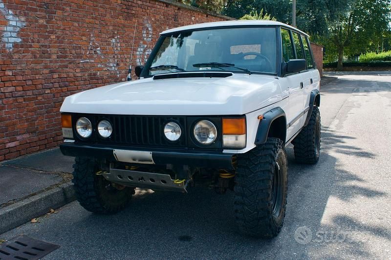 Usata Land Rover Range Rover Classic 163 CV (119 kW) 1987 Bianco Berlina