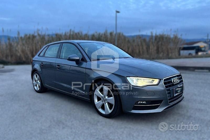 Usata Audi A3 Sportback Ambition 2016 Grigio Utilitaria