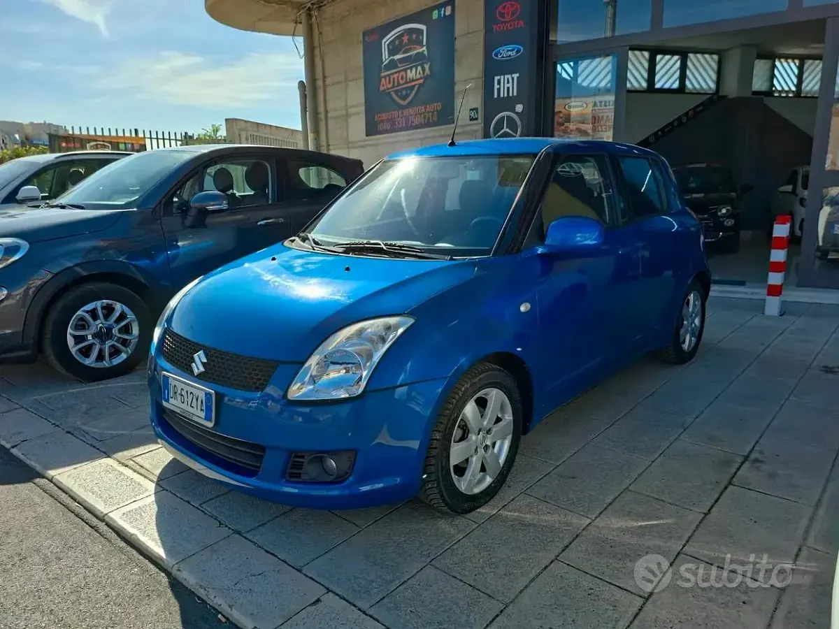 Usata Suzuki Swift GL 92 CV (67 kW) 2008 Blu Utilitaria