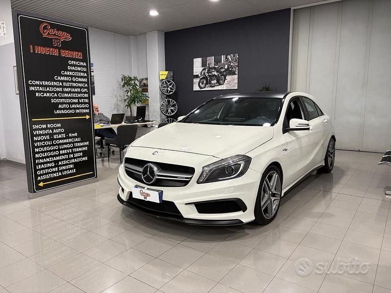 Usata Mercedes A45 AMG AMG 360 CV (264 kW) 2015 Bianco Berlina
