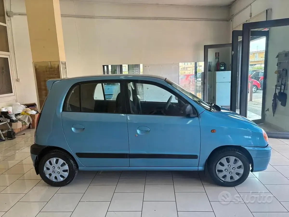Usata Hyundai Atos Prime 59 CV (43 kW) 2002 Blu Utilitaria