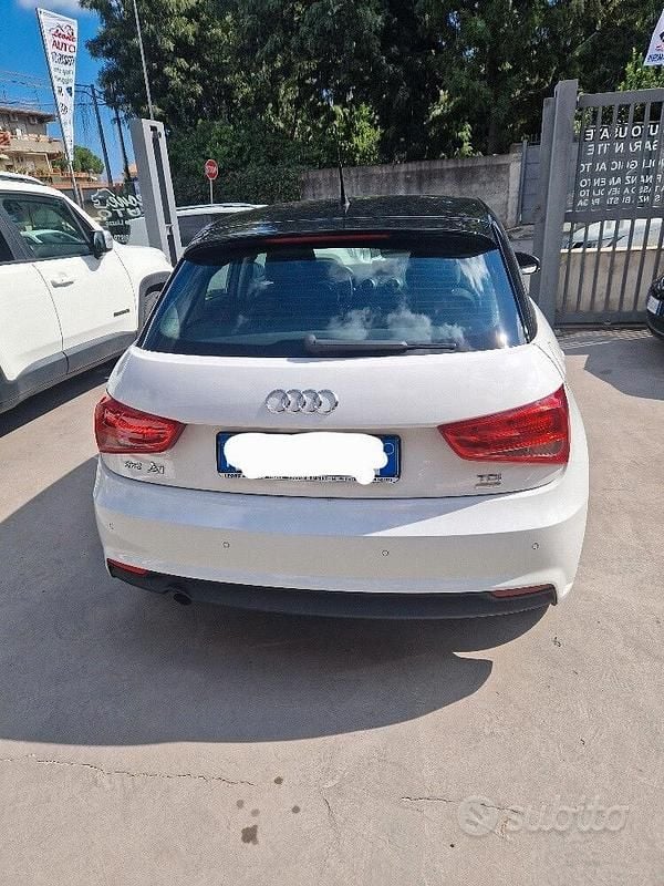 Usata Audi A1 90 CV (66 kW) 2016 Bianco Utilitaria