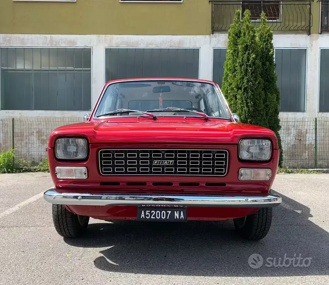 Usata Fiat 127 1970 Rosso Berlina