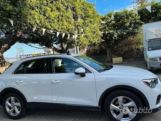 Usata Audi Q3 Advanced 150 CV (110 kW) 2019 Bianco SUV