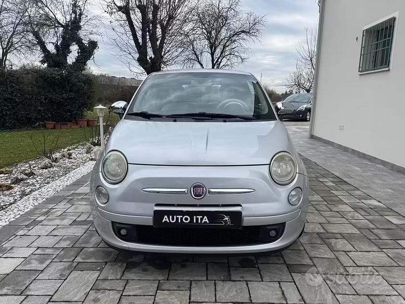 Usata Fiat 500 Pop 69 CV (50 kW) 2009 Grigio Cabrio