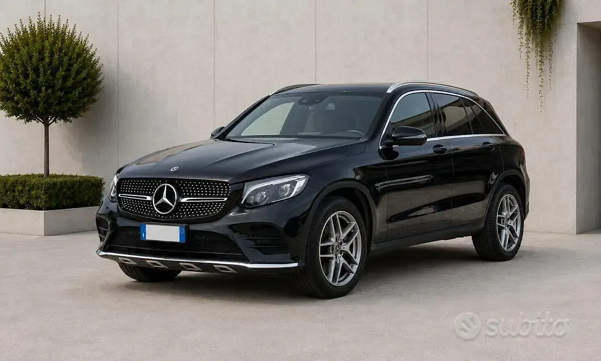 Usata Mercedes GLC250 Premium 204 CV (150 kW) 2018 Nero SUV