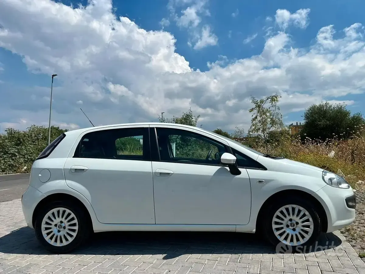 Usata Fiat Punto Evo 75 CV (55 kW) 2010 Bianco Utilitaria