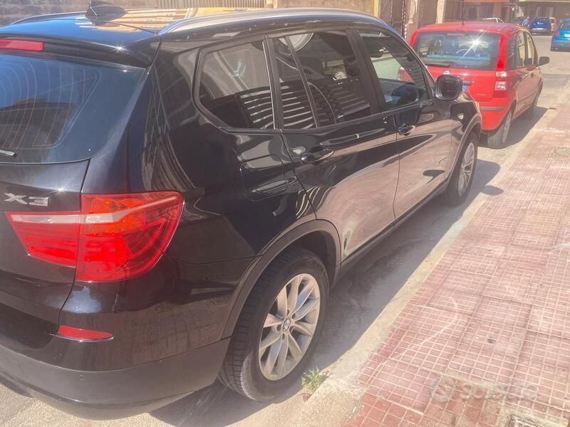 Usata BMW X3 190 CV (139 kW) 2014 Nero SUV