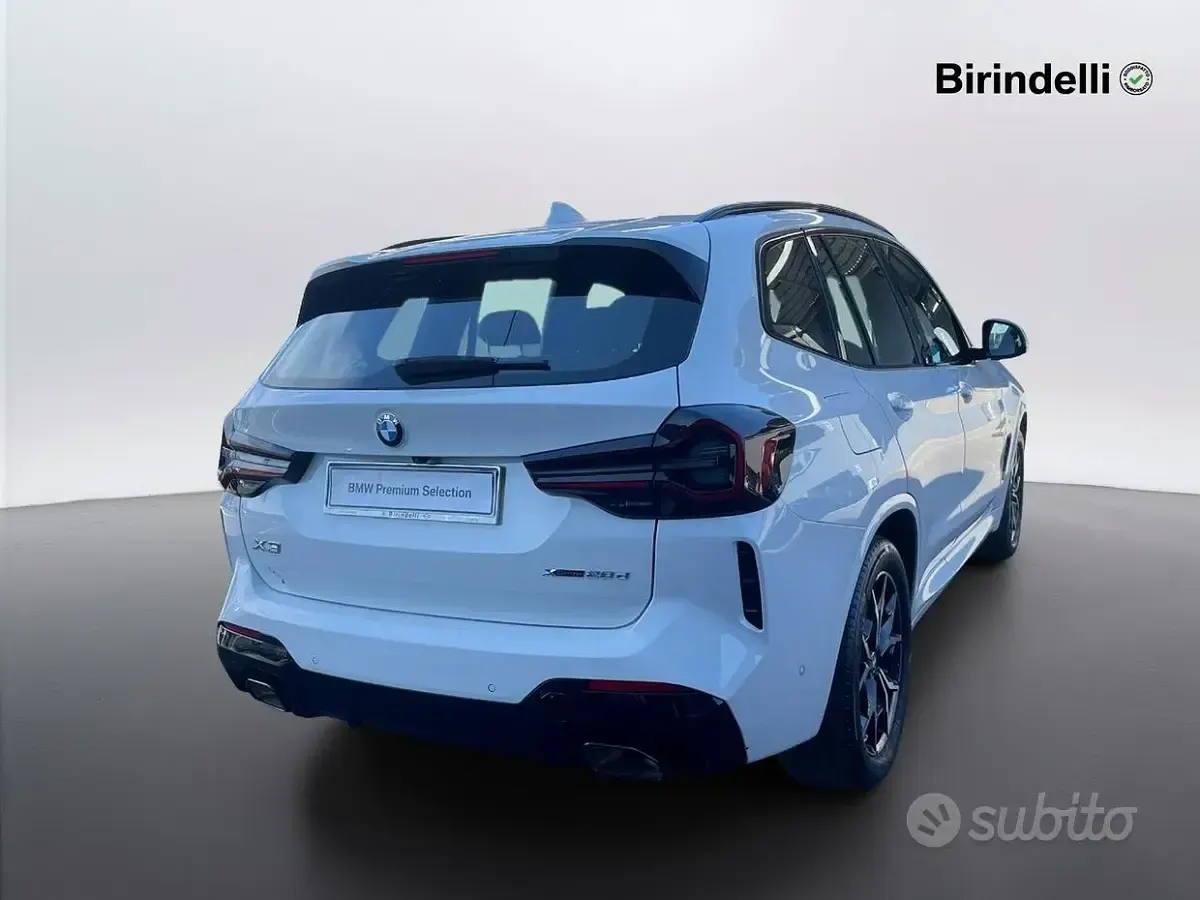 Usata BMW X3 M Sport 190 CV (139 kW) 2023 Bianco SUV