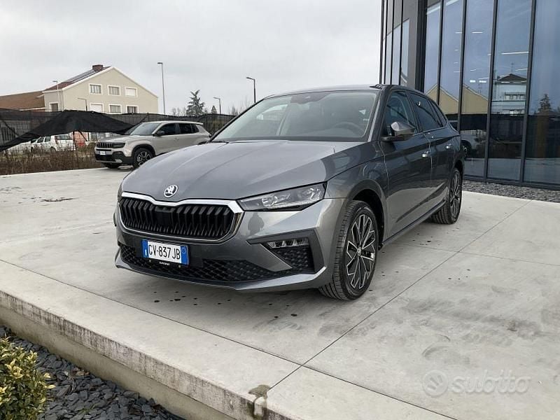 Usata Skoda Scala Style 116 CV (85 kW) 2024 Grigio Utilitaria