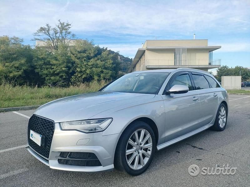 Grigio Usata 2016 Audi A6 S-Line Station wagon | 18.900 € (Buon prezzo) - Immagine 1/4