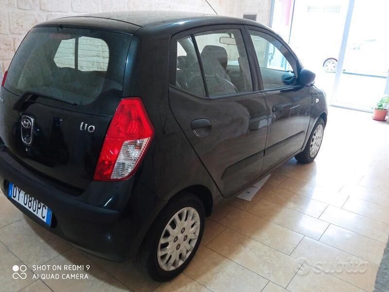 Usata Hyundai i10 66 CV (48 kW) 2009 Nero Utilitaria